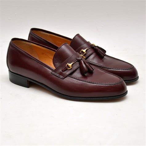 vintage gucci loafers men's|second hand Gucci loafers.